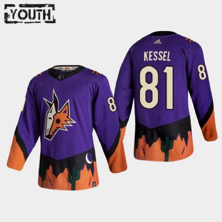 Kinder Eishockey Arizona Coyotes Trikot Phil Kessel 81 2020-21 Reverse Retro Authentic